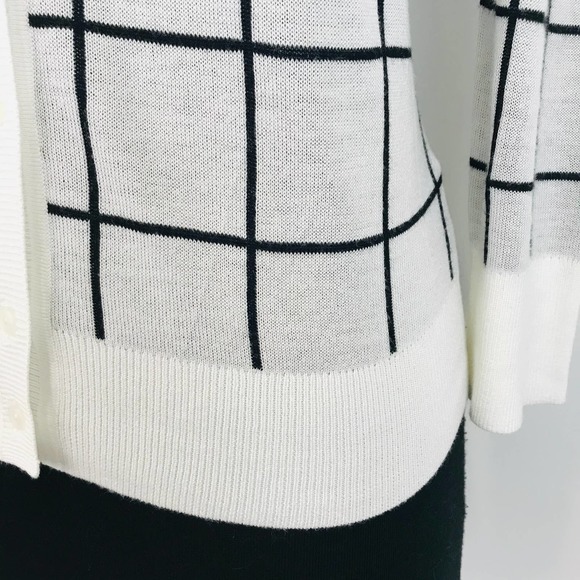 NWT Halogen Ivory Button Up Cardigan Sweater XSP - Picture 5 of 9
